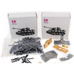 Набор для сборки радиоуправляемого танка Taigen German Tiger I "Тигр" 3-in-1 1:16 KIT