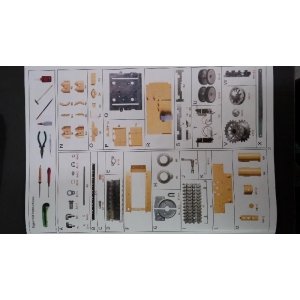 Набор для сборки радиоуправляемого танка Taigen German Tiger I "Тигр" 3-in-1 1:16 KIT