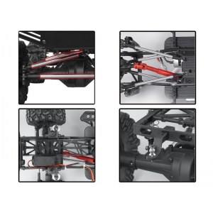 Радиоуправляемый внедорожник Remo Hobby Trial Rigs Truck 2.4G 1/10 RH1093-ST
