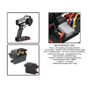 Радиоуправляемый внедорожник Remo Hobby Trial Rigs Truck 2.4G 1/10 RH1093-ST
