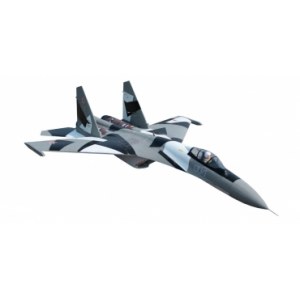 Модель самолета FreeWing Su-35 Flanker-E ARF (серый камуфляж)