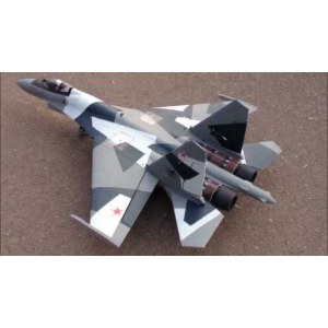 Модель самолета FreeWing Su-35 Flanker-E ARF (серый камуфляж)