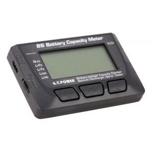 Измеритель емкости Li-Po аккумуляторов 8S G.T.Power