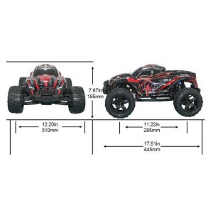 Радиоуправляемая модель Remo Hobby MMAX RH1035 4WD 1:10 Brushless