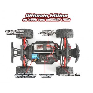 Радиоуправляемая модель Remo Hobby MMAX RH1035 4WD 1:10 Brushless
