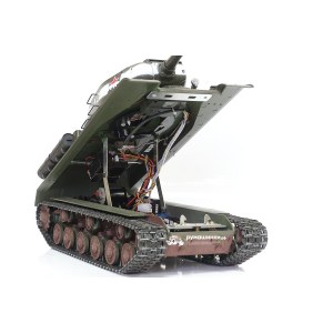 Радиоуправляемый танк Taigen ИС-2 модель 1944, СССР, зеленый, (для ИК танкового боя) + деревянная коробка