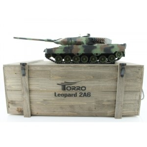 Радиоуправляемый танк Taigen 1/16 Leopard 2 A6 (Германия) (для ИК танкового боя) САМО 2.4G RTR