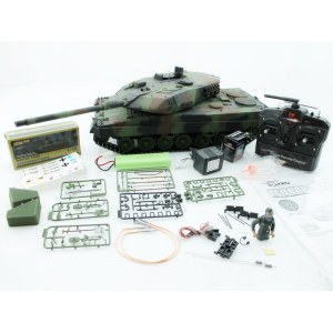 Радиоуправляемый танк Taigen 1/16 Leopard 2 A6 (Германия) (для ИК танкового боя) САМО 2.4G RTR