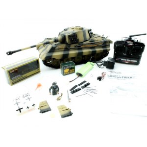 Радиоуправляемый танк Torro King Tiger (башня Henschel) 1/16 2.4G
