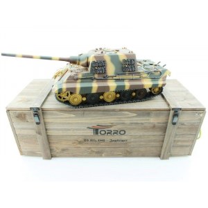 Радиоуправляемый танк Torro Jagdtiger (Metal Edition) 1/16 2.4G, ИК-пушка