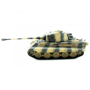 Torro King Tiger (башня Henschel) 1/16 2.4G, ИК-пушка, деревянный ящик