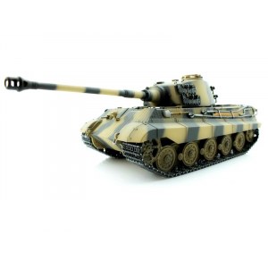 Torro King Tiger (башня Henschel) 1/16 2.4G, ИК-пушка, деревянный ящик