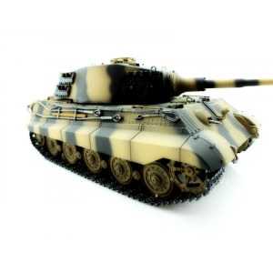 Torro King Tiger (башня Henschel) 1/16 2.4G, ИК-пушка, деревянный ящик