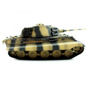 Torro King Tiger (башня Henschel) 1/16 2.4G, ИК-пушка, деревянный ящик