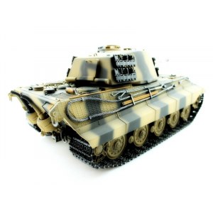 Torro King Tiger (башня Henschel) 1/16 2.4G, ИК-пушка, деревянный ящик