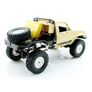 Радиоуправляемая машина Aosenma WPL Трофи Hercules (желтая) 1/16+акб 2.4G RTR