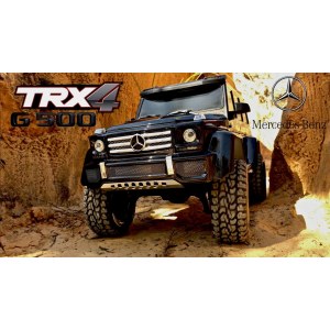 Радиоуправляемый внедорожник TRAXXAS TRX-4 Mercedes G 500 1:10 4WD Гелик СИНИЙ TRA82096-4