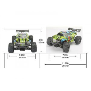 RH1665 Remo Hobby SEVOR Brushless 4WD 2.4G 1/16 RTR + Li-Po и З/У