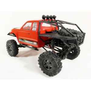 Р/У краулер Remo Hobby Trial Rigs Truck 4WD 2.4G 1/10 RTR (красный кузов) + NiMh и З/У