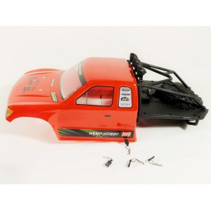 Р/У краулер Remo Hobby Trial Rigs Truck 4WD 2.4G 1/10 RTR (красный кузов) + NiMh и З/У