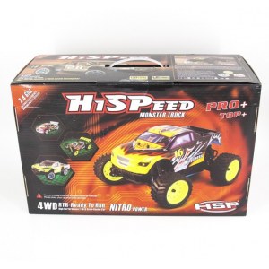 Радиоуправляемый внедорожник HSP Electric Off-Road KidKing 4WD 1:16 - 94186-18693 - 2.4G