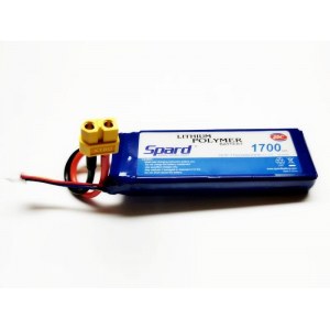 Аккумулятор Li-Po Spard 1800mAh, 11,1V, 30C, T‐plug
