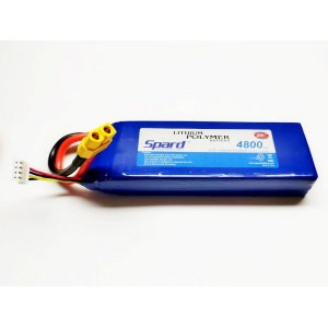 Аккумулятор Li-Po Spard 4800mAh, 11,1V, 20C, XT60