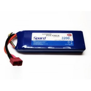 Аккумулятор Li-Po Spard 3200mAh, 11,1V, 25C, T‐plug YT6842125EH