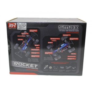 Радиоуправляемая машина Remo Hobby Rocket Brushless UPGRADE 4WD 2.4G 1/16 RTR RH1625UPG V2 версия