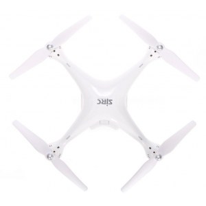 Квадрокоптер - SJRC S70W 5G белый (GPS, 5G FPV, камера 1080p, дальность передачи изображения: 400 м) 