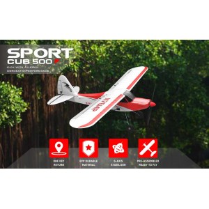 Радиоуправляемый Самолет Volantex 761-4 Sport Cub 500 RTF TW761-4
