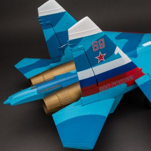 Радиоуправляемый самолет СУ-30 E-Flite Su-30 Twin 70mm EDF BNF Basic w/AS3X & SAFE Select EFL01050