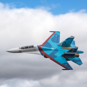 Радиоуправляемый самолет СУ-30 E-Flite Su-30 Twin 70mm EDF BNF Basic w/AS3X & SAFE Select EFL01050