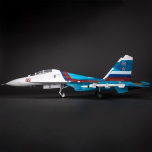 Радиоуправляемый самолет СУ-30 E-Flite Su-30 Twin 70mm EDF BNF Basic w/AS3X & SAFE Select EFL01050