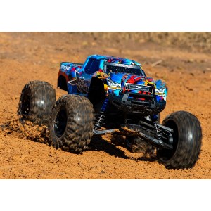 Радиоуправляемый внедорожник TRAXXAS X-MAXX 1:5 4WD 8S TSM TRA77086-4-RNR  версия 2020г Rock 