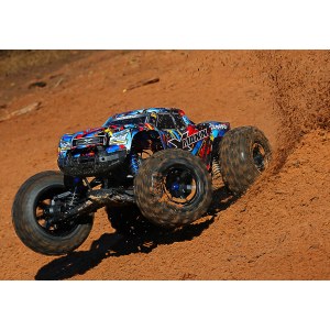 Радиоуправляемый внедорожник TRAXXAS X-MAXX 1:5 4WD 8S TSM TRA77086-4-RNR  версия 2020г Rock 