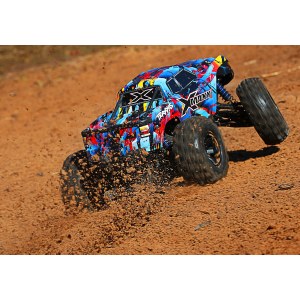 Радиоуправляемый внедорожник TRAXXAS X-MAXX 1:5 4WD 8S TSM TRA77086-4-RNR  версия 2020г Rock 