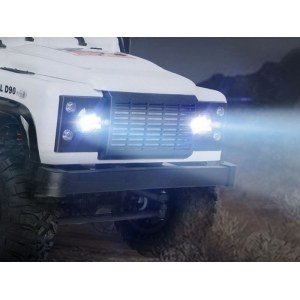 Радиоуправляемая машина MN MODEL американский внедорожник Defender D90 (белый) 4WD 2.4G 1/12 RTR MN-99W