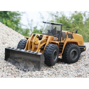 Радиоуправляемый фронтальный погрузчик HUI NA TOYS 2.4G 10CH 1/14 RTR HN1583