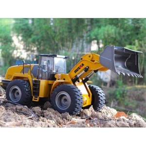 Радиоуправляемый фронтальный погрузчик HUI NA TOYS 2.4G 10CH 1/14 RTR HN1583