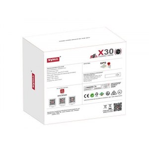 Р/У квадрокоптер Syma X30 с FPV трансляцией WiFi, GPS, 2.4G RTF - X30