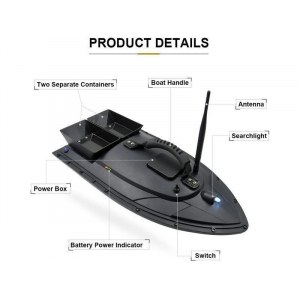 Радиоуправляемый катер для рыбалки Flytec 2011-5 2.4G RTR Flytec-2011-5
