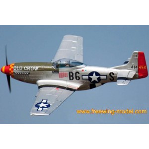 Радиоуправляемый самолет FreeWing P-51D HP 