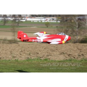 Радиоуправляемая модель самолета FreeWing de Havilland DH-112 Venom V2 (красный) KIT Plus RJ30231K+