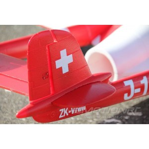 Радиоуправляемая модель самолета FreeWing de Havilland DH-112 Venom V2 (красный) KIT Plus RJ30231K+