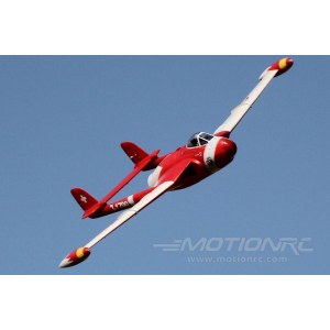 Модель радиоуправляемого самолета FreeWing de Havilland DH-112 Venom V2 (красный) PNP RJ30233P
