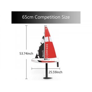 Радиоуправляемая парусная лодка Volantex RC COMPASS 650 2.4G 2ch RTR - EXA79101R