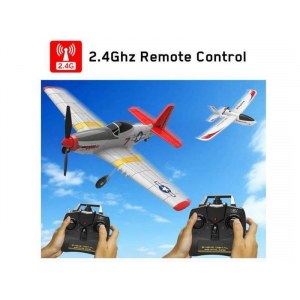 Радиоуправляемый самолет Volantex RC P51D 400мм 2.4G 4ch LiPo RTF with Gyro - EXA76105R
