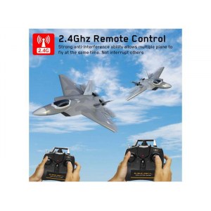 Радиоуправляемый самолет Volantex RC F22 400мм 2.4G 4ch LiPo RTF with Gyro - EXA76107R