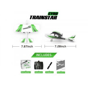 Радиоуправляемый самолет Volantex RC Trainstar Micro 200мм 2.4G 2ch LiPo RTF with Gyro - EXA78103R